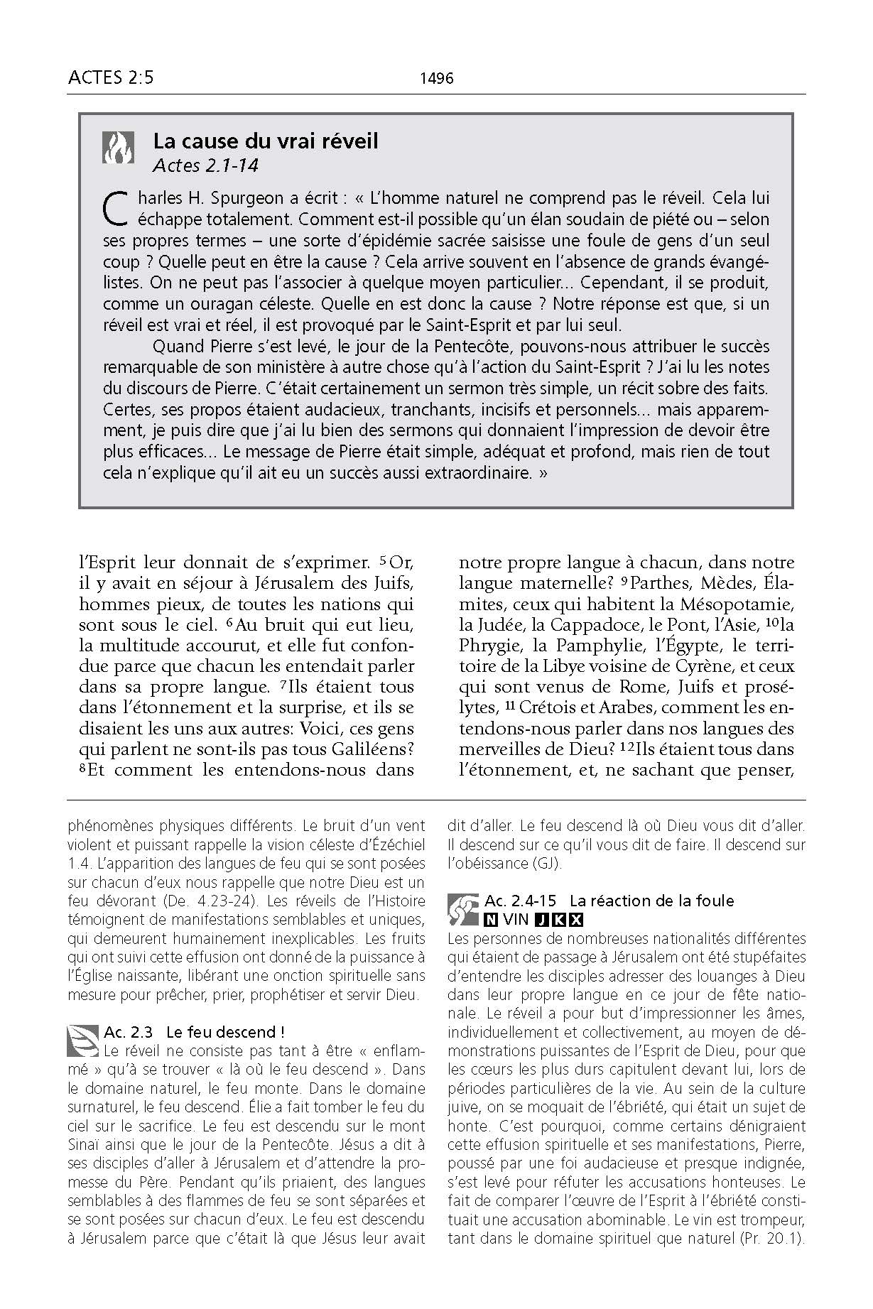 Extrait la bible du réveil - Editions Inspiration