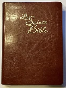 La Sainte Bible - gros caractères (souple, marron)