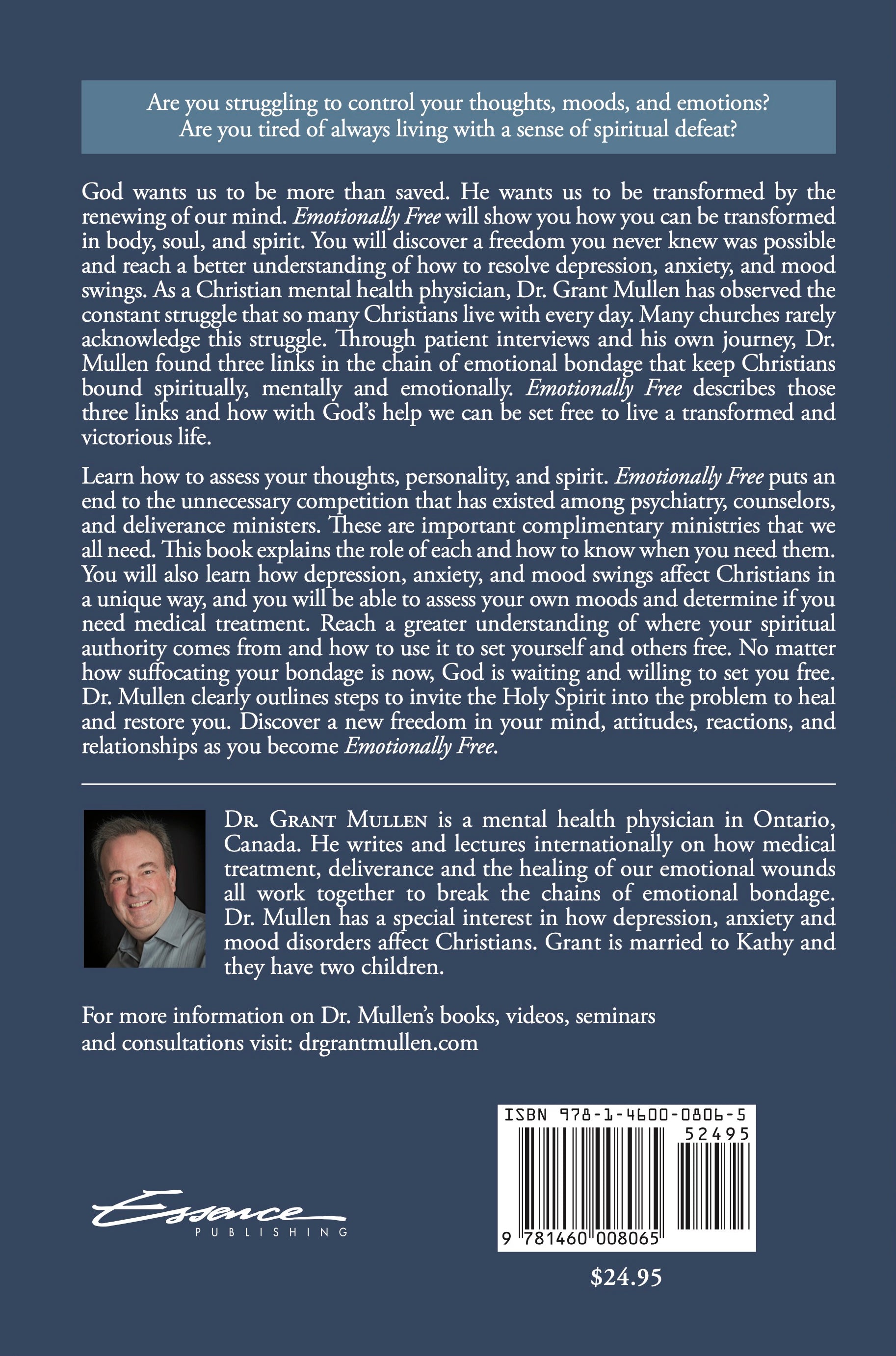 Emotionally Free | A Prescription For Healing Body, Soul And Spirit