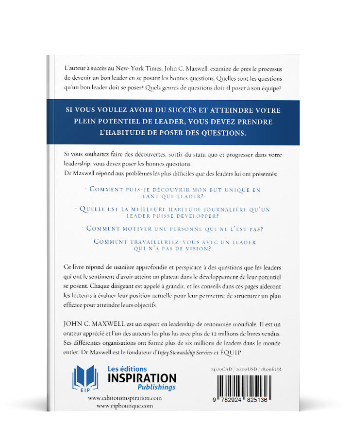 Les bons leaders se posent les bonnes questions - Boutique iNSPIRATION