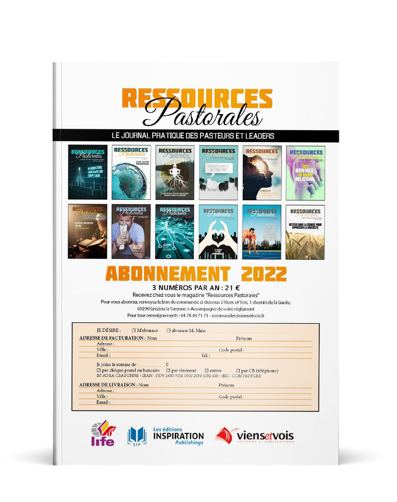 Transmettre un héritage à travers notre influence | Ressources pastorales numéro 27