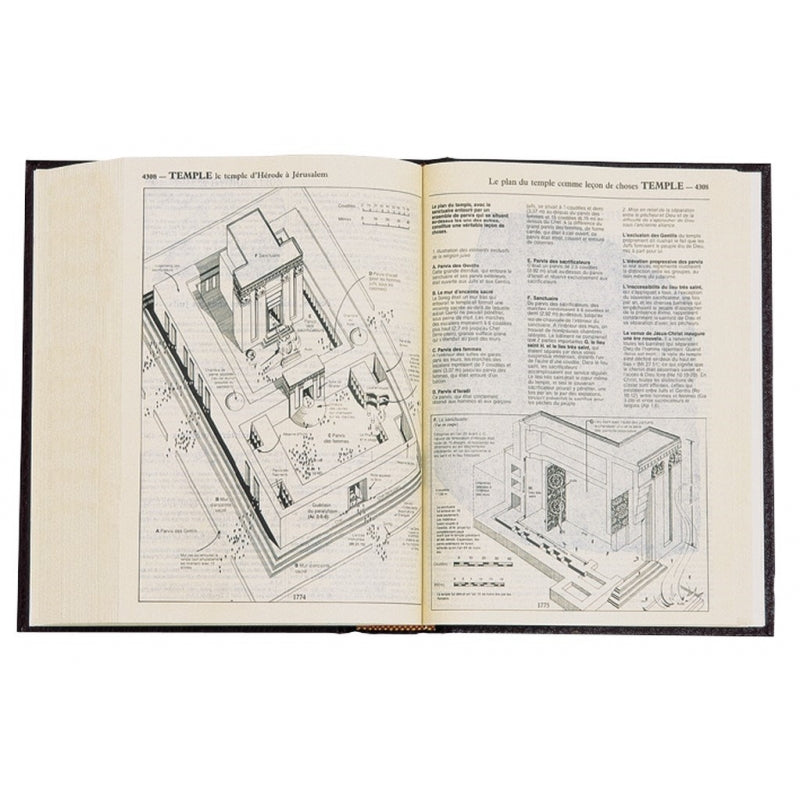 La Bible THOMPSON - la Colombe (rigide, grenat, onglets)