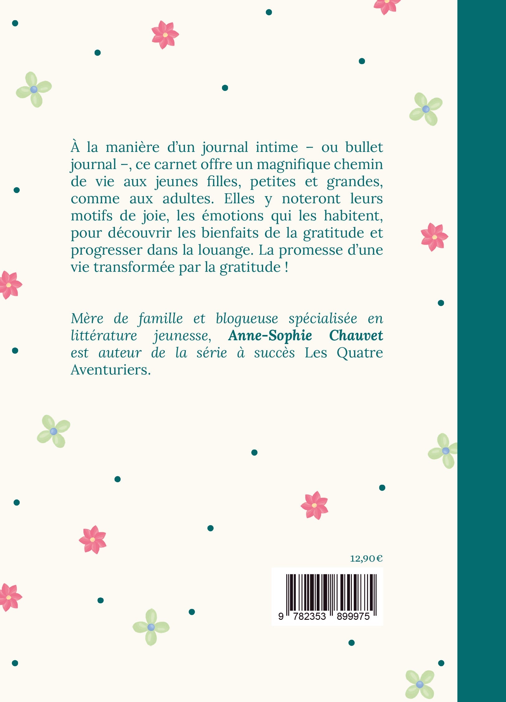 Mon carnet de gratitude - Fleurs