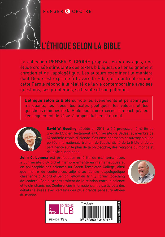 L'éthique selon la Bible