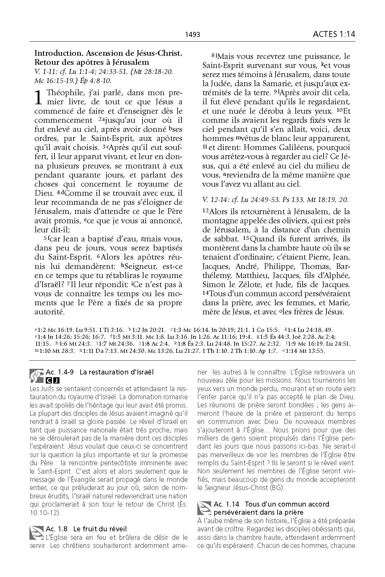 Extrait la bible du réveil - Editions Inspiration 