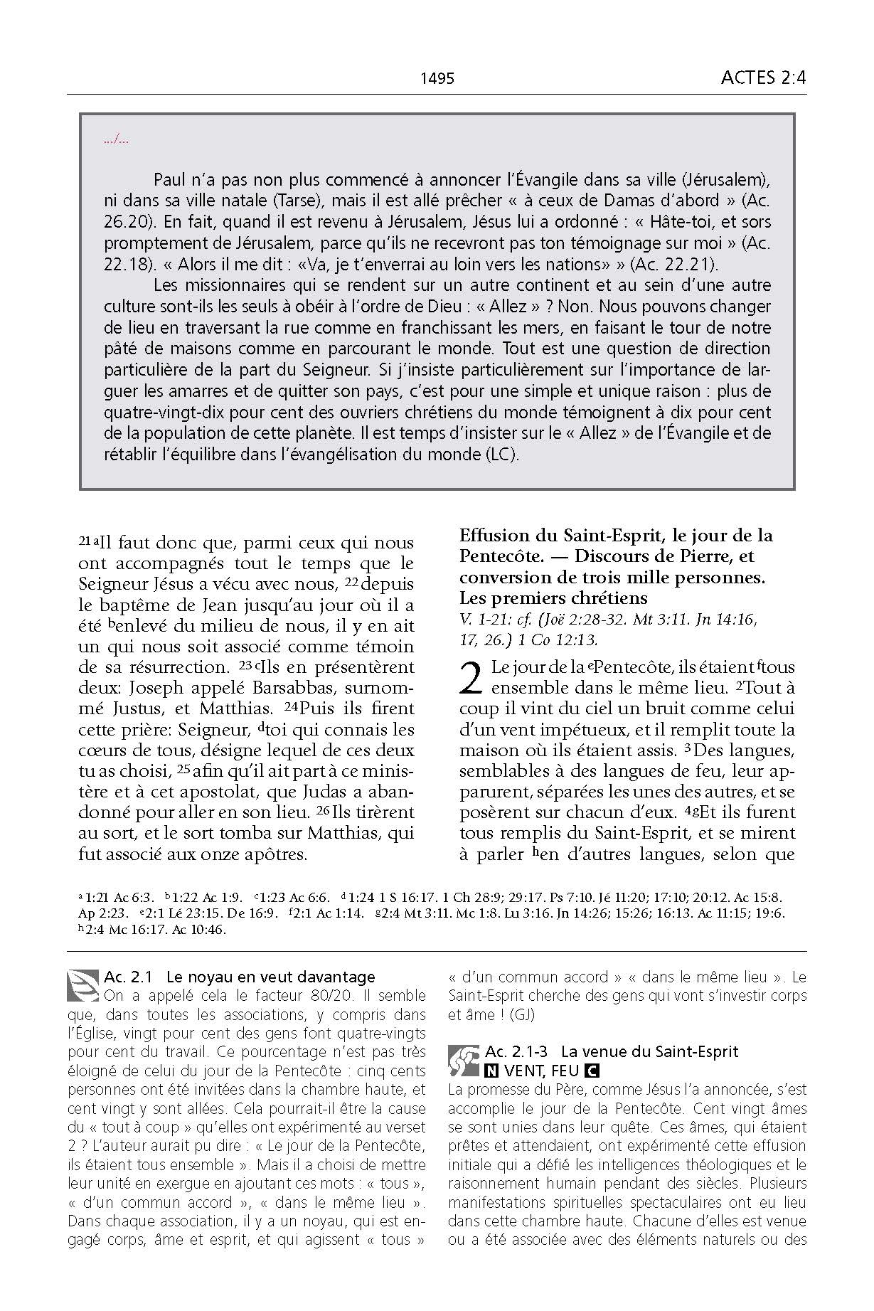 Extrait la bible du réveil - Editions Inspiration 