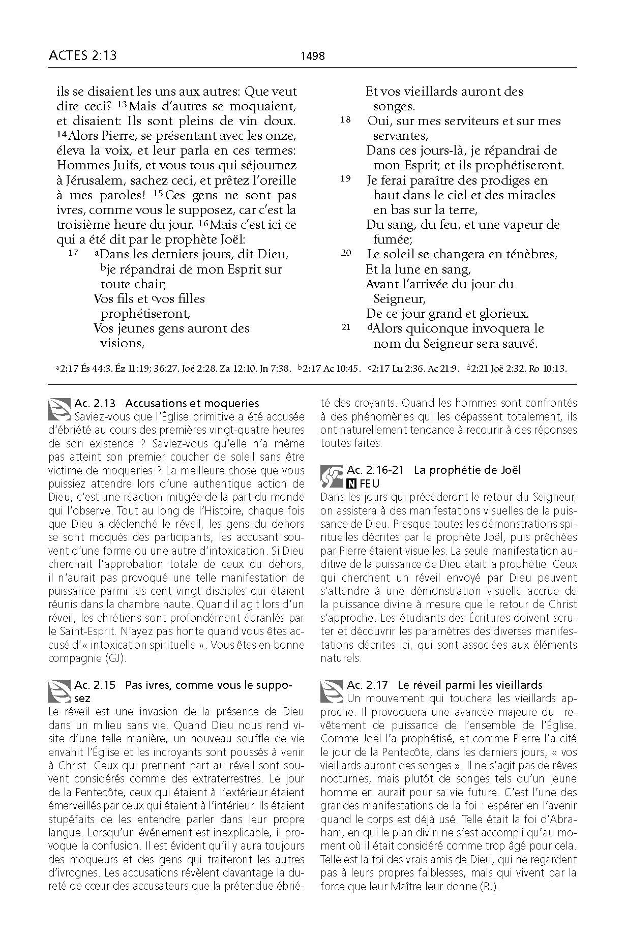 Extrait la bible du réveil - Editions Inspiration 