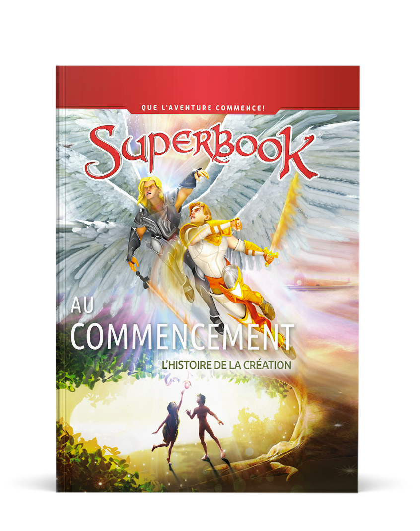Couverture de la BD Superbook Au commencement des éditions inspiration